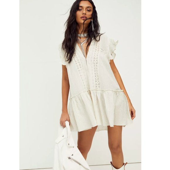 Free People Tops - Free People Baby Blues Tunic Top